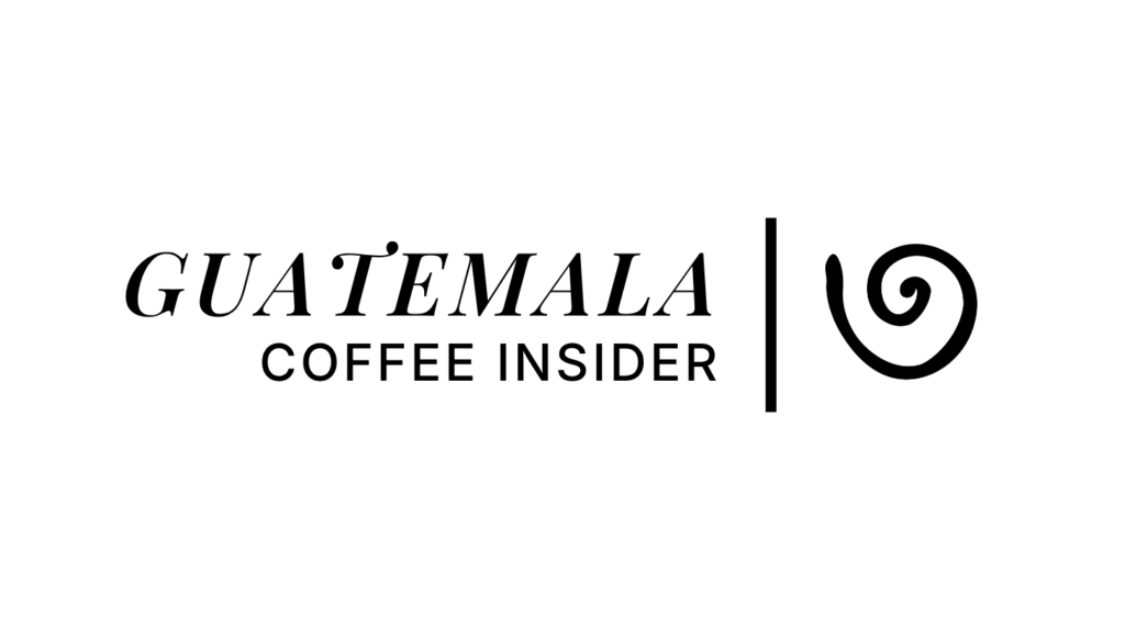 Black Logo Guatemala coffee insider no background horizontal with name