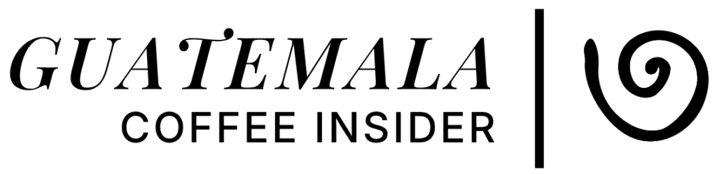 Black Logo Guatemala coffee insider no background horizontal with name