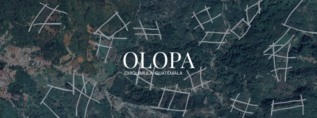 Satellite map view of Olopa, Chiquimula – the heart of Nuevo Oriente, Guatemala’s hidden volcanic coffee region, home to smallholder specialty coffee farms